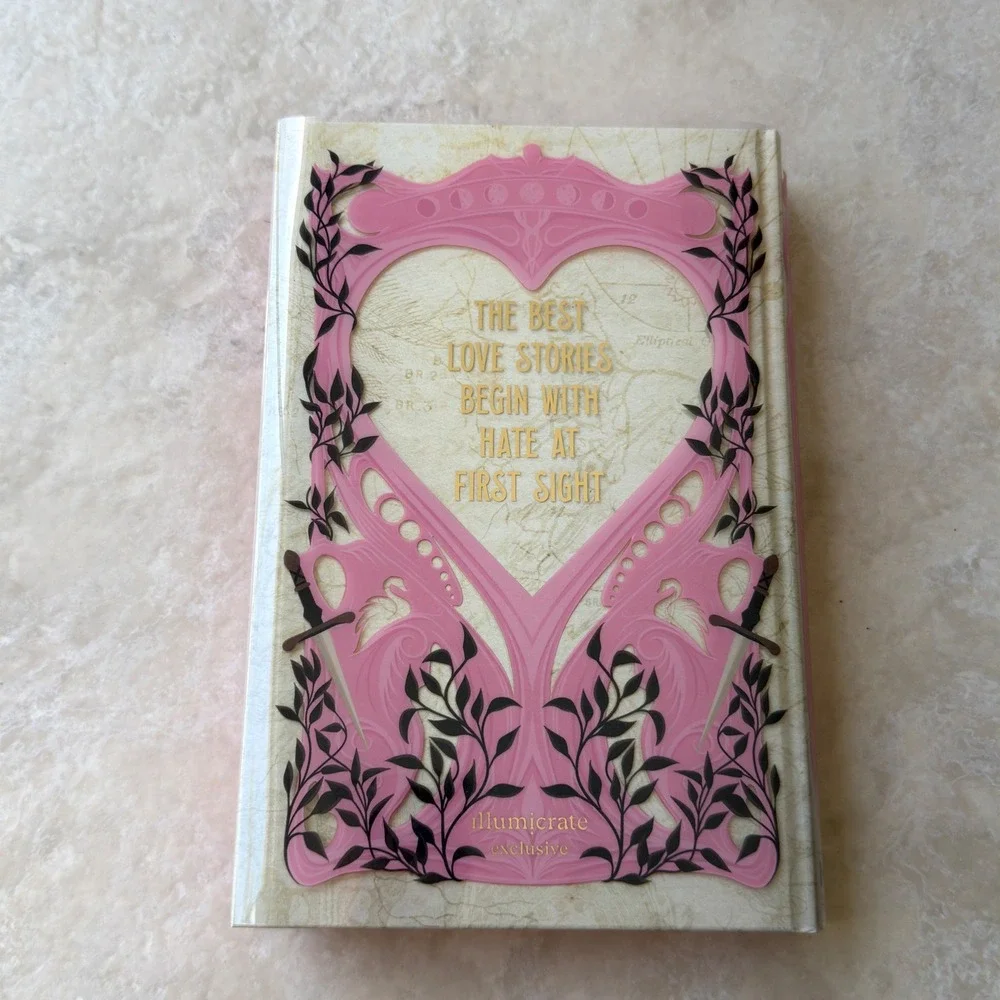The Irresistible Urge to Fall for Your Enemy Brigitte Knightley Illumicrate Book